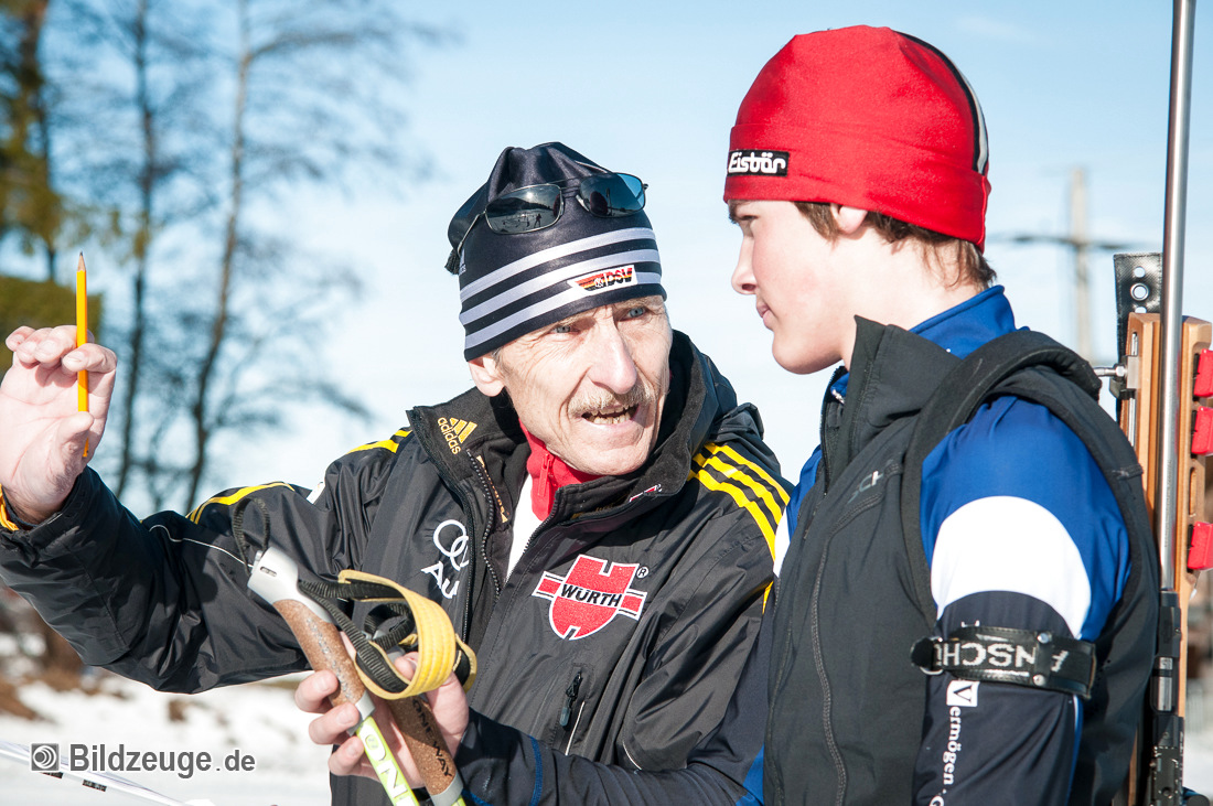 Technik-Unterweisung vom Trainer Technik-Unterweisung vom Trainer