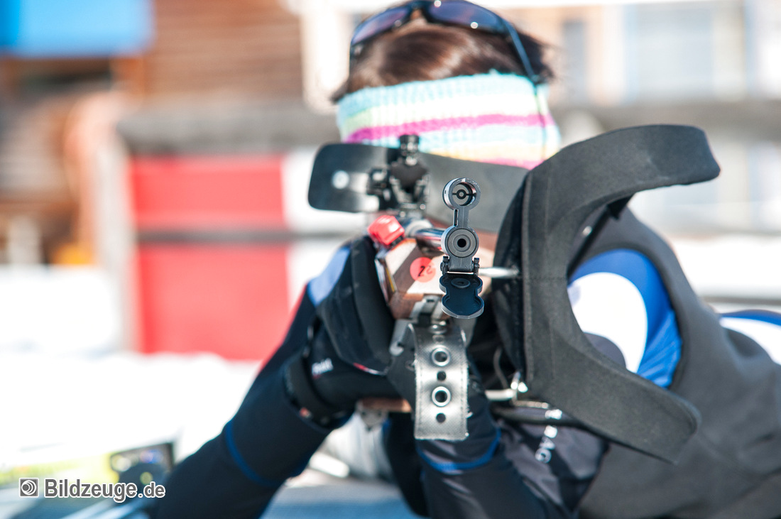 Liegendschießen: Tanja Weißenbach Liegendschießen: Tanja Weißenbach