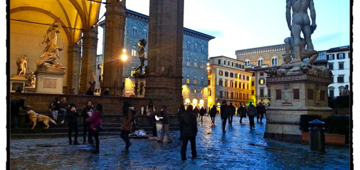 An der Piazza della Signoria